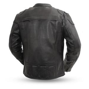 New Arrival Vintage Brown 100% Cowhide Slim Fashion <b>Biker</b> <b>Jacket</b> Men Genuine Leather Light XL <b>Size</b> Custom Racing Design Winter - Product Image 6