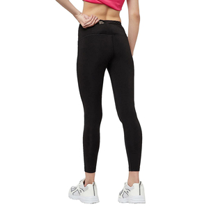 <b>Women</b> <b>Legging</b> <b>Black</b> Color Gym Fitness Wear Yoga Pants Sports Seamless Workout Spandex <b>Leggings</b> For Ladies - Product Image 2