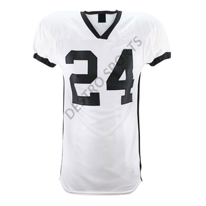 Uniforme de football américain coupe régulière facile à porter Uniformes de football de haute qualité en tissu Ensemble de football américain pour hommes - Product Image 2