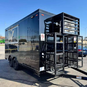 Işlenmiş paslanmaz çelik Fast Food & Restaurant römorklar Towable mobil kamyon iç<span class=keywords><strong>in</strong></span> dondurma Hotdogs şeker cips ve aperatifler - Product Image 4