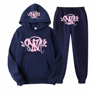 Ensemble de survêtement pour homme de haute qualité, personnalisé, en molleton lourd, respirant, 100% coton, automne, motif imprimé, sweat-shirts à capuche - Product Image 2