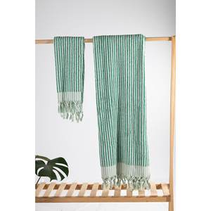 Juego de toallas de baño esponjosas tejidas con telar de algodón 100%-Color negro - Product Image 3