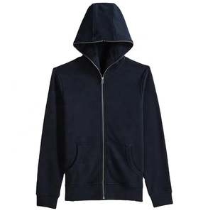 Jersey con logotipo personalizado bordado para hombre, sudaderas con capucha de invierno, estampado de tela de rizo de algodón/poliéster en blanco, talla XS - Product Image 4