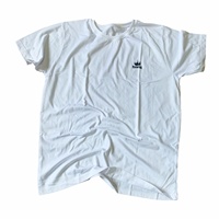 T-shirt en coton pour homme imprimé sur mesure, pour la gym, les entraînements, usage quotidien, manches courtes, coupe classique, 100% coton, 180 g/m², séchage rapide, respirant