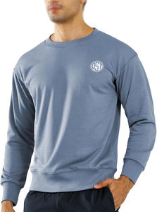 QST Custom Logo Men's Hooded <b>Sweatshirt</b> Long Sleeve Cotton Eco-Friendly Winter Athletic Casual Workout Sport <b>Gym</b> Running - Product Image 5