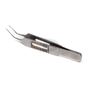 เครื่องมือผ่าตัดตาแบบแมนนวล Utrata Capsulorhexis Forceps ทำจากสแตนเลส ความแม่นยำสูง ได้รับการรับรอง MOL และ CE - Product Image 1