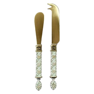 Juego de cuchillos de queso de acero inoxidable decorativos de venta superior para restaurante, Hotel, uso doméstico, vajilla a precio barato - Product Image 6