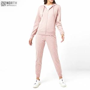 Chándal de moda para correr de alta calidad para mujer/ropa informal talla adulta chándal liso con cremallera para mujer de lujo - Product Image 1