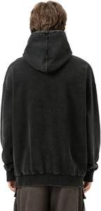 Sweat à capuche zippé vintage pour homme, style streetwear, en polaire, manches longues, avec poche brodée, motif uni, impression numérique - Product Image 6