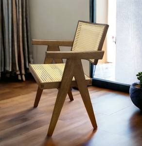 Meilleur choix chaise de salle à manger en rotin tissé Degsign personnalisé meubles OEM pour hôtel et maison à partir de 99 données d'or Vietnam - Product Image 3