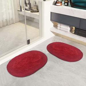 Luxury Tufted Cotton <b>Bath</b> <b>Mat</b> Soft and <b>Absorbent</b> for Home, Hotel Bathroom Use - Product Image 1