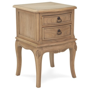 Table de chevet moderne en bois massif Mindi avec finition naturelle Table de chevet élégante pour chambres à coucher, maisons et hôtels - Product Image 3