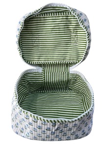 Le Souvenirs Vintage Étui en coton avec fermeture éclair Écologique Résistant à l'eau Durable Boîte à maquillage Sac de voyage pour le rangement des cosmétiques - Product Image 2