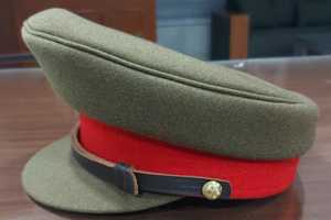 Cérémonie générale Cérémonial Uniforme Casquette à visière WOK Badges personnalisés Cérémonie Uniforme Chapeau Agent de sécurité Casquette à visière - Product Image 3