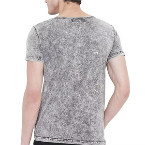 Camisetas de Hombre Lavadas al por Mayor, Estilo Urbano Holgado, Camiseta Informal de Primera Calidad, Camiseta con Logotipo Personalizado para Hombre - Product Image 6