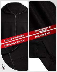 Pull à fermeture éclair pour homme, pull thermique à manches longues, tenue légère et décontractée - Product Image 3