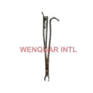 Cage manuelle en acier de haute qualité pour la colonne vertébrale, compresseur de 3 mm, 30 cm, instruments de chirurgie spinale réutilisables - Product Image 3