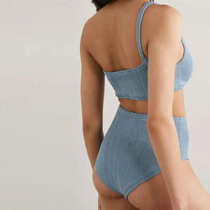 Ensemble de bikini pour femmes très vendu pour les vêtements de bain et les vêtements de plage d'été - Logo avant Séchage rapide Respirant Ensemble de bikini pour femmes avec OEM - Product Image 2