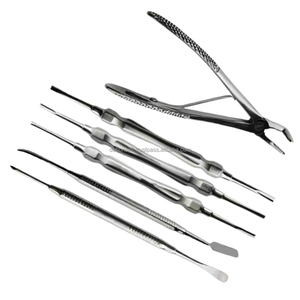 Juego de Instrumentos Veterinarios Profesionales para el Cuidado de Perros, Acero Inoxidable, 6 Piezas, Apto para Hospitales, Clínicas y Prácticas, por DEBONAIRII - Product Image 6