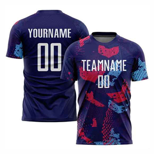 Camiseta de fútbol de tarifa asequible Uniforme totalmente personalizable con los mejores diseños a tarifas baratas Camiseta de fútbol de estilo perfecto - Product Image 4