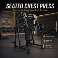 Machine de musculation professionnelle PowerX à charge libre pour press à la poitrine assis