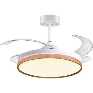 คอสโมพัดลมติดเพดานมอเตอร์ DC และใบพัดแบบปรับได้-ไฟ LED 36W พร้อมหน่วยความจำ (3000K, 4000K, 6500K) - Product Image 1