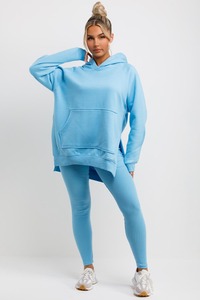 Sweat-shirt à capuche court en molleton brossé pour femme, personnalisé, à manches longues, coupe ample, avec cordon de serrage, décontracté, vêtement féminin - Product Image 2