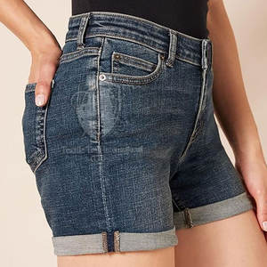 Shorts en jean légers pour femmes, pour l'extérieur, à prix raisonnable, dernier design, fabrication en usine - Product Image 3