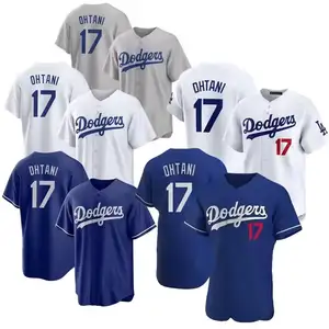 Auf lager MLBing Jersey einfarbige Hemden Großhandel gestreift hohe Qualität Rückkehr braun bestickt Starterschaft Baseballtrikot