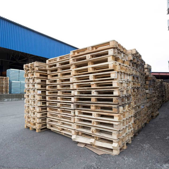 Direct Supplier's Hot Sale Best Price Natural Wooden Pallets High Quality from Market Leader