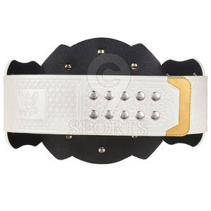 Cinturón de lucha libre de cuero PU para el fabricante Champions OEM con placa personalizada duradera - Product Image 4