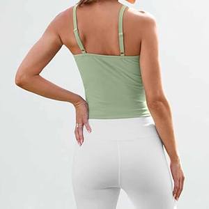 2025 nouveau Design grande taille femmes vêtements de sport Fitness entraînement débardeur sans manches impression personnalisée été décontracté respirant séchage rapide - Product Image 6