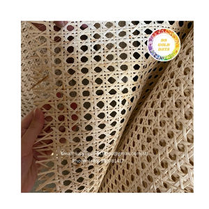 Rouleau de sangle en rotin naturel, maille de canne tissée à la main pour meubles et décoration - Product Image 2