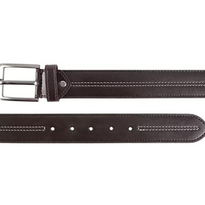 Ceinture en cuir en gros avec logo personnalisé, ceinture de taille classique et tendance en cuir véritable avec boucle réglable - Product Image 6