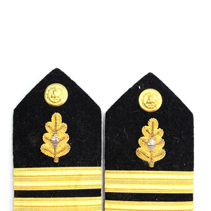 Insignia de hombro bordada de la mejor calidad, insignia de hombro de encaje bordada de alta calidad para uniforme ceremonial - Product Image 5