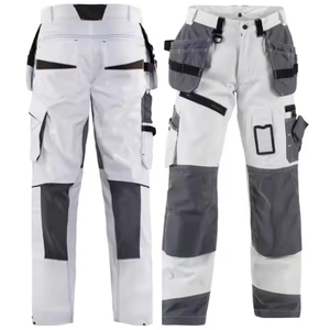 High Quality Men's <b>Cargo</b> <b>Pants</b> <b>Work</b> Jogger Trousers Plain Dyed with Straight Pattern Affordable - Product Image 1