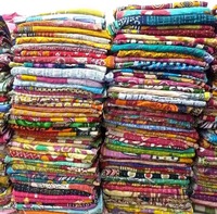 Quilts de lit bohème vintage Vieux Kantha Patchwork Draps de lit Bangali Gudri Couvre-lit en couleurs assorties Quilts Literie