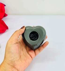 สีเทาเล็กหัวใจโกศสำหรับมนุษย์ยังคงเป็นขี้เถ้าหัวใจรักสำหรับขี้เถ้างานศพกล่องสีดำ - Product Image 3