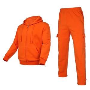 Unisex de alta calidad Comfort Workout Sweatsuits logotipo personalizado Sudadera con capucha Jogger pantalones de chándal con mangas largas trajes de chándal - Product Image 6