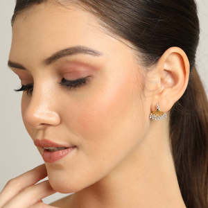 Boucles d'oreilles pendantes en argent sterling 925 de qualité supérieure pour femmes et jeunes filles, forme géométrique et goutte d'eau, diamant taille princesse pour les soirées - Product Image 4