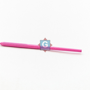 Miroir pour extensions de cils en acier inoxydable durable de qualité supérieure avec poignée diamantée - Product Image 4