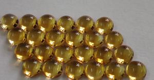 พลอยซิทรีนทรงกลม6มม. ธรรมชาติทรงหลังเรียบ-ซิทรินทรงหลวม - Product Image 3