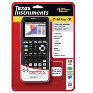 Beste Prijs Originele Texas Instrumenten Van Topkwaliteit TI-84 Plus Ce Grafische Rekenmachine, Zwart