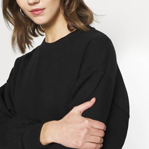 Venta al por mayor personalizado señoras cuello redondo Sudadera con capucha de gran tamaño impreso sudadera de mujer para la Moda de Primavera - Product Image 3