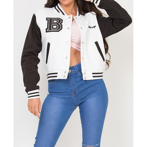 American Style Baseball <b>Jacket</b>/Unisex Spring and Autumn Flight Spring <b>Jacket</b> Unisex Custom Brand Couple Varsity <b>Jacket</b> - Product Image 1
