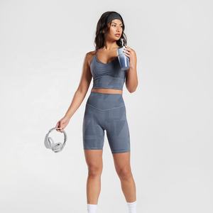 Haute qualité femmes été sans couture Shorts séchage rapide Fitness vêtements de sport Sexy Style formel grande taille haut pour dames respirant - Product Image 6