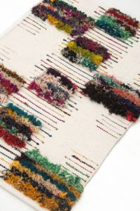 Alfombra Dhurrie hecha a mano, alfombra india de algodón lavable personalizable para uso doméstico, cubierta decorativa tejida a mano para oración de coche - Product Image 2