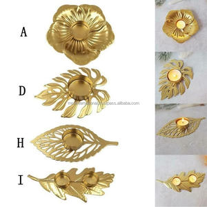 Chandelier de mariage d'art en fer, pièce maîtresse de salle à manger, fabrication exquise, le bougeoir est livré avec de belles courbes - Product Image 4