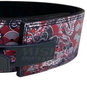 เข็มขัดยกน้ำหนักหนังวัวสำหรับทุกเพศระบายอากาศได้ดีพร้อมโลโก้ตามสั่ง - Product Image 6