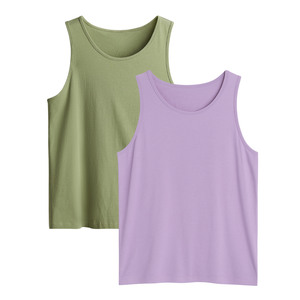 Camiseta sin Mangas Personalizada de Alta Calidad, Lisa, con Dobladillo Recto, Camiseta Deportiva para Hombre, Elasticidad Moderada, Ropa para Hombre - Product Image 1